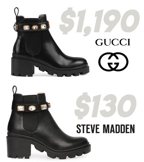 gucci dupe steve madden|gucci sliding dupe.